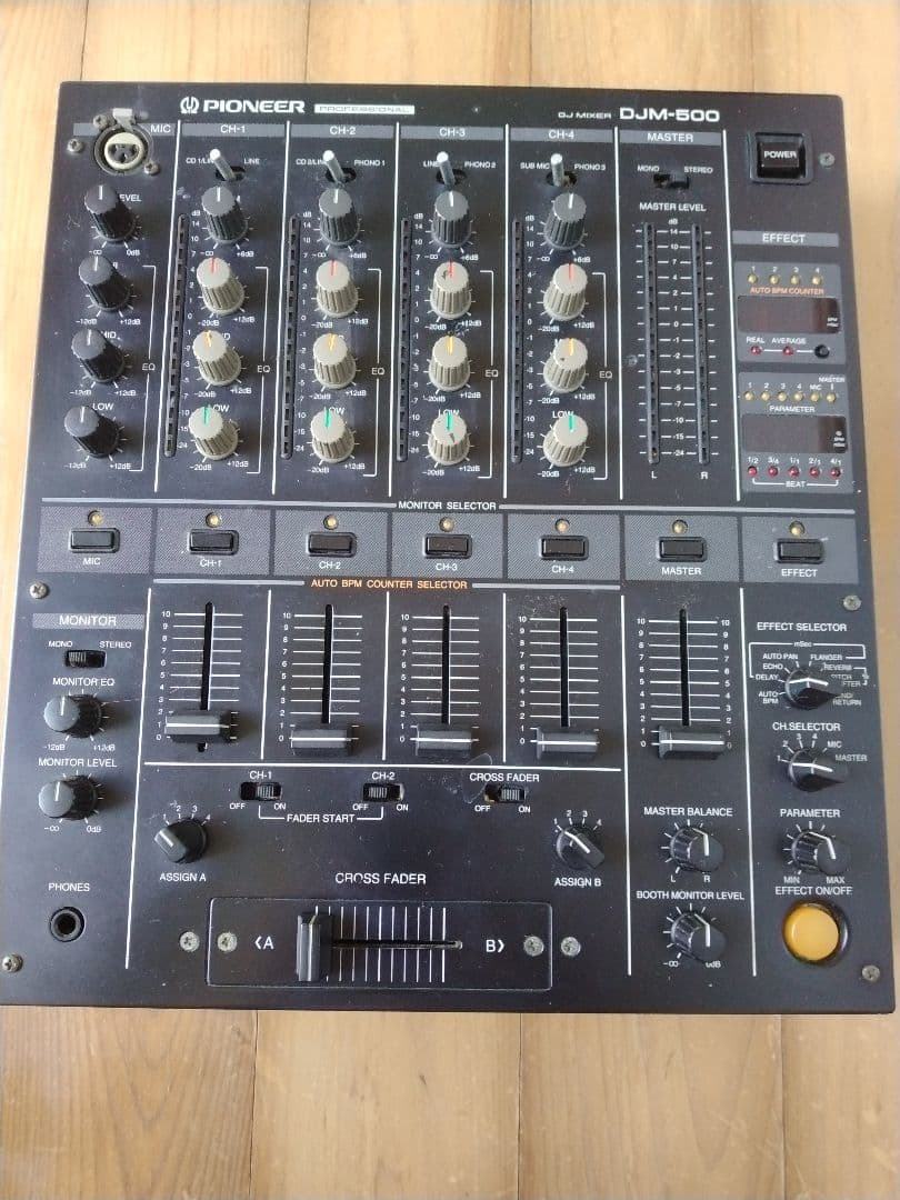 ojun　名機　パイオニア　DJミキサー　DJM-500　動作品 Amazon.co.jp: パイオニア(Pioneer) プロフェッショナル用DJミキサー