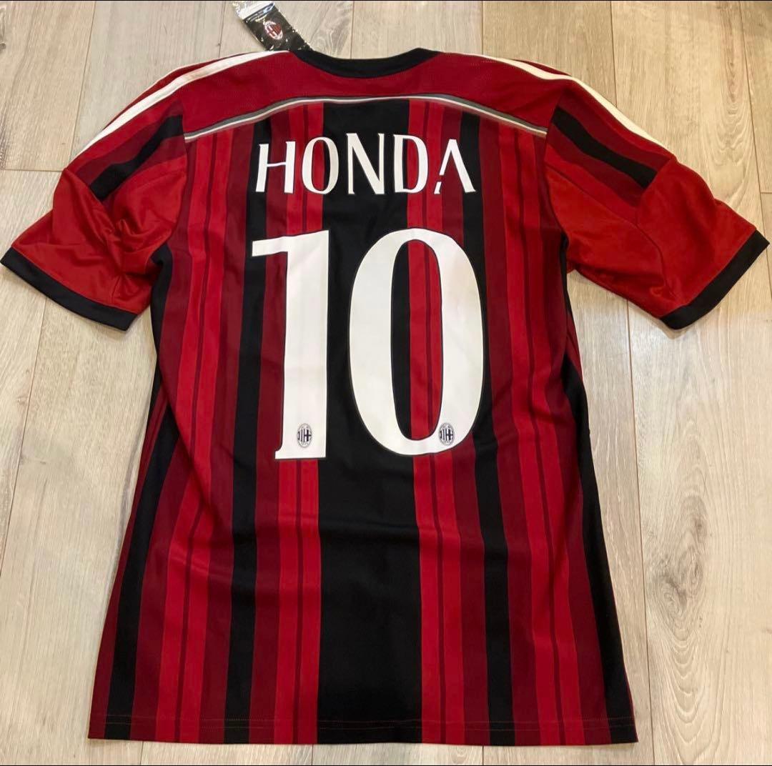 未使用品 ACミラン ホーム 本田圭佑10番 ACミラン (エーシーミラン) 【10】本田圭佑・13-14シーズン・サード