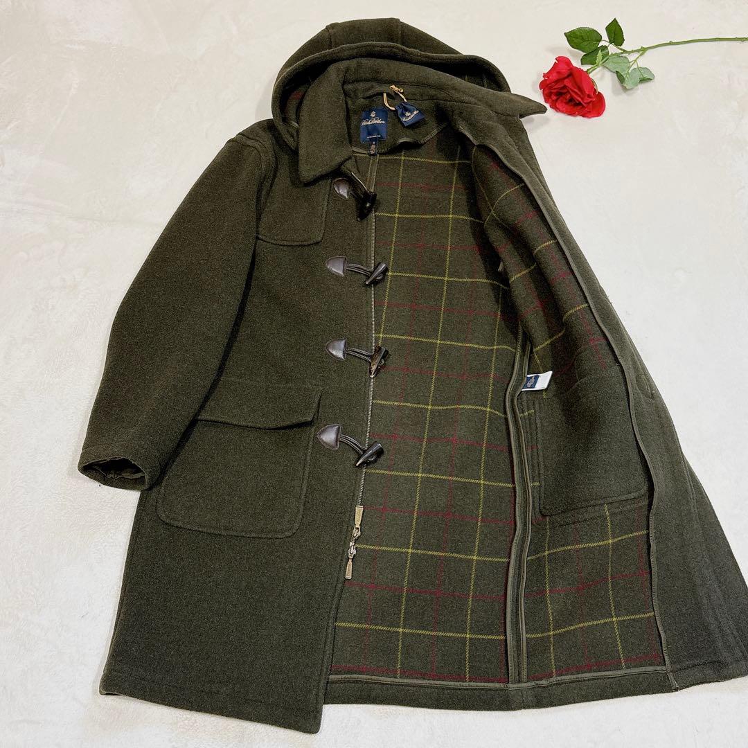 新品同様✨　ブルックスブラザーズ　ダッフルコート　グリーン　ウール ウール ダブルフェイス ダッフルコート | Brooks Brothers Japan