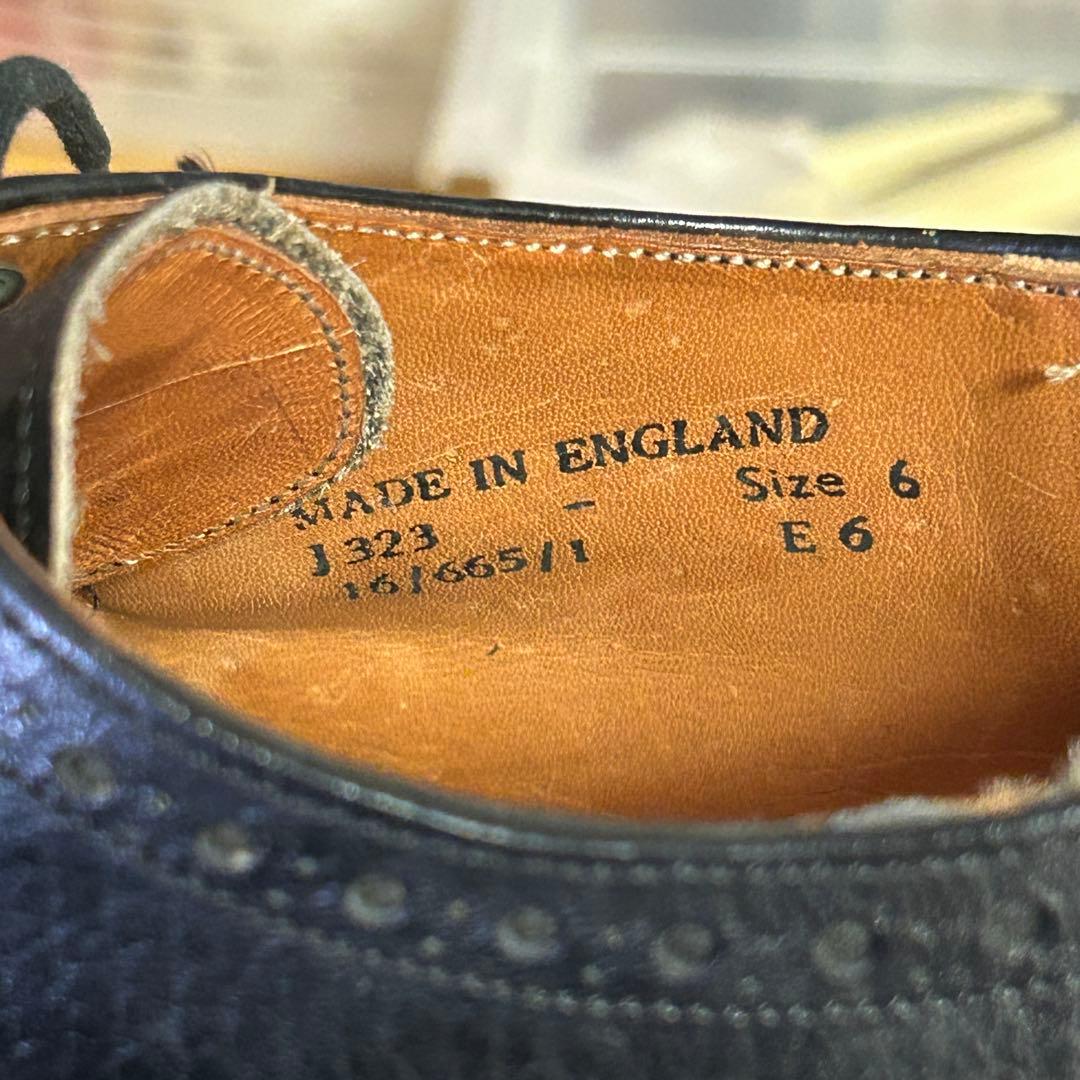 希少 英国製 リーガル ブリティッシュコレクション ウィングチップ