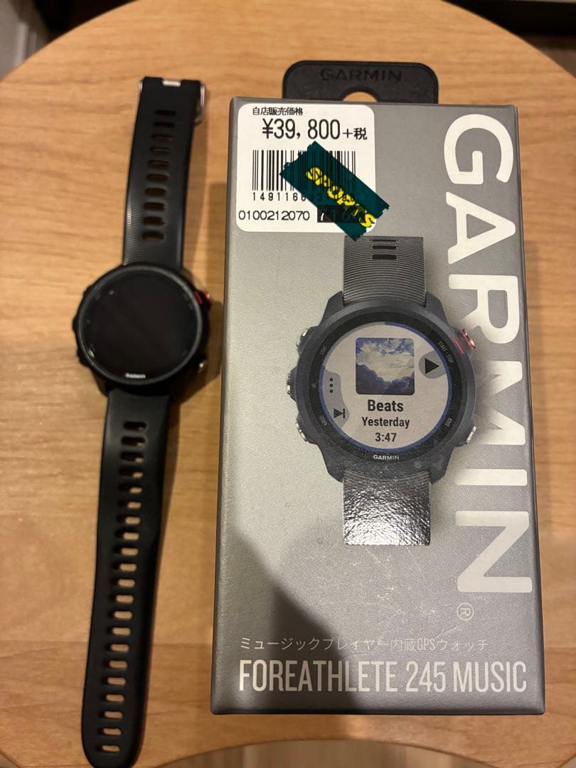 【さはら】GARMIN Foreathlete245music Amazon | GARMIN(ガーミン) ForeAthlete 245 Music Black Red 010