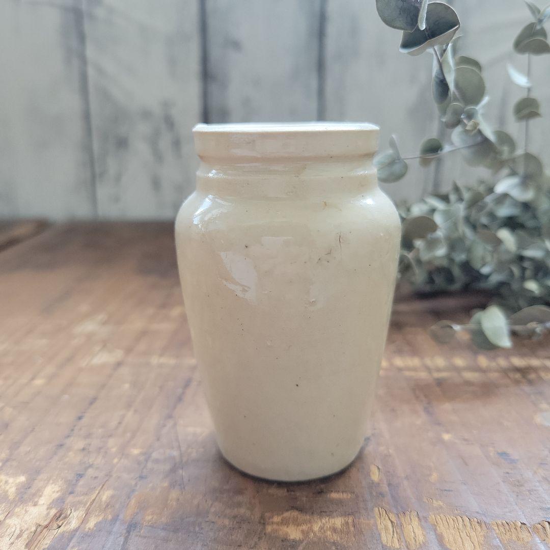 ○美品○【貴重 】Virol ヴァイロール 骨握り陶器アンティークボトル①