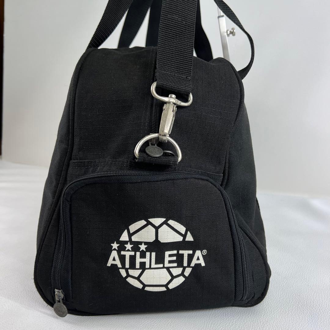 ATHLETA アスレタ ダッフルバッグ ボストンバッグ 2way ナイロン 黒