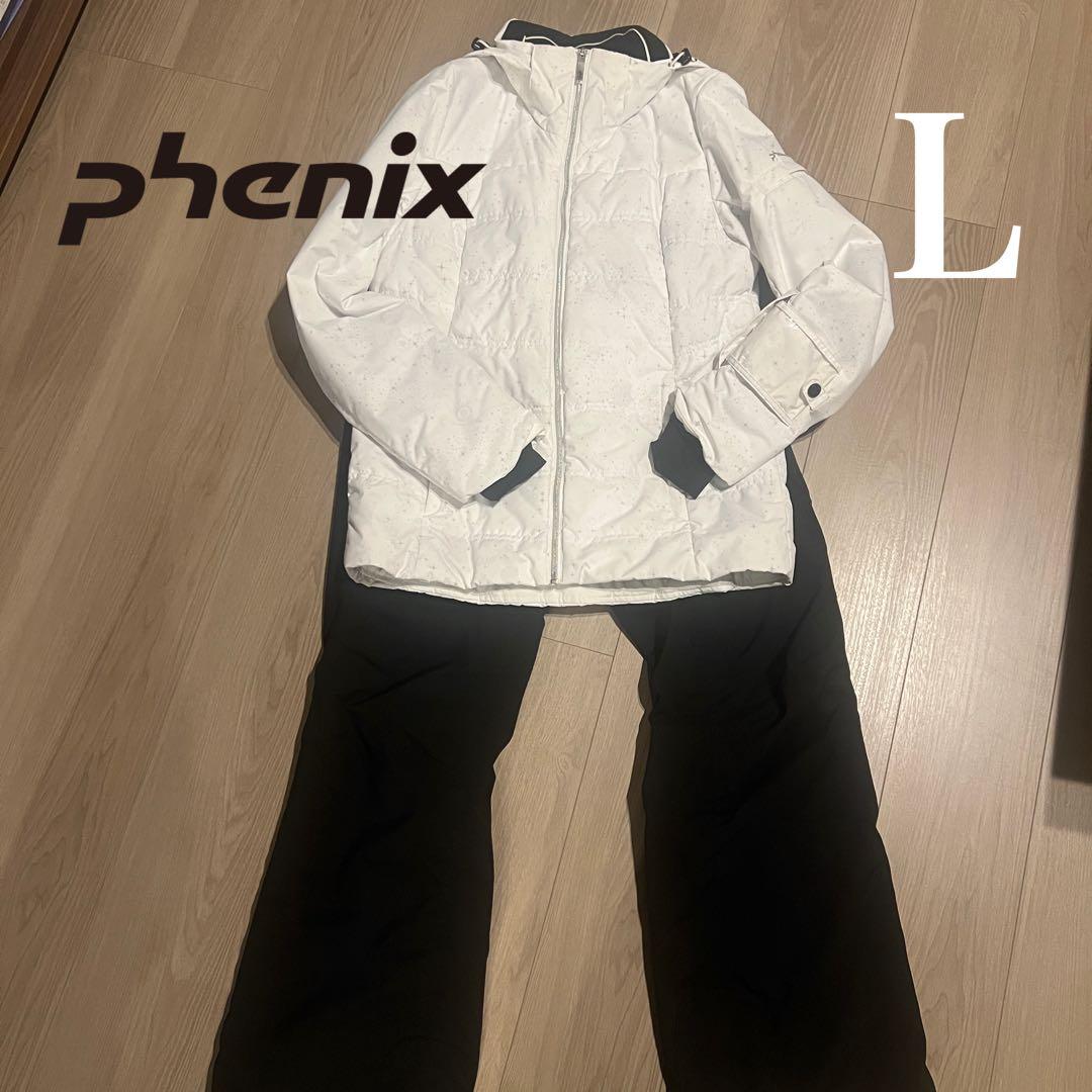 フェニックス レディース　美品　セットアップ　上下　スキーウェア　L 女性 フェニックス（PHENIX） レディース スキー ウェア上下セット SNOW
