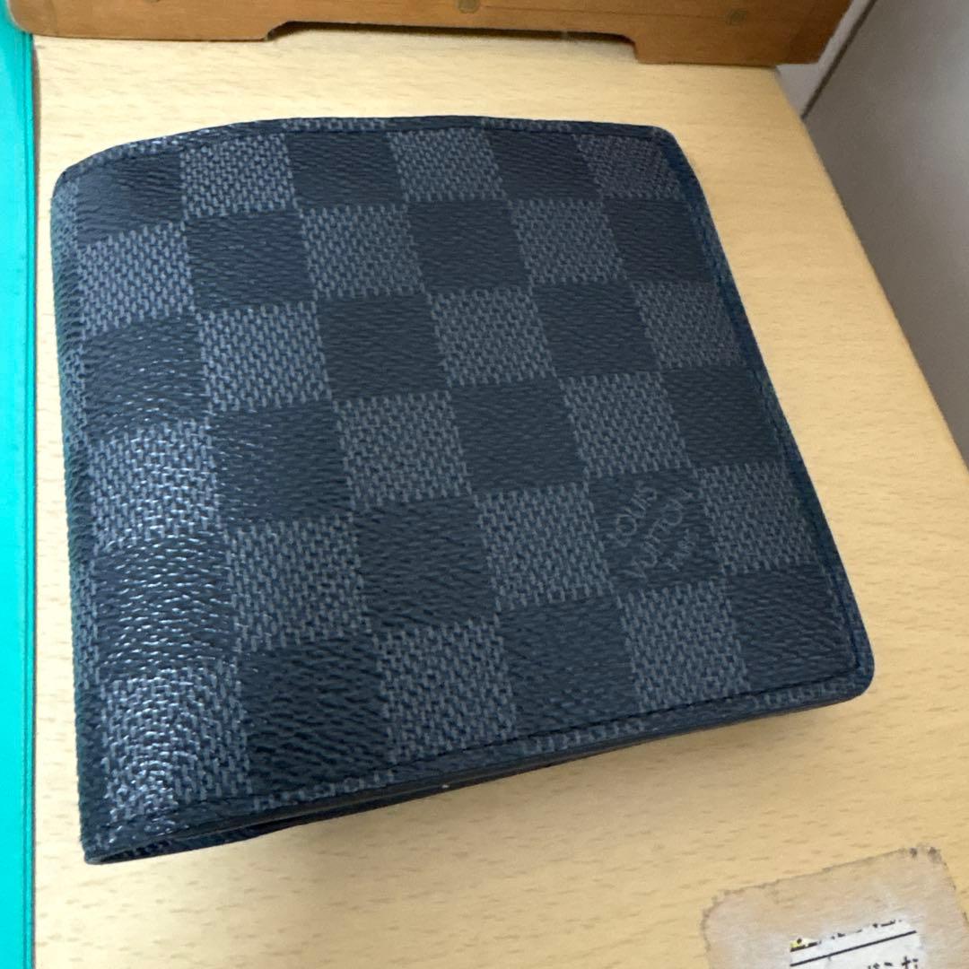 ルイヴィトン 2つ折り財布 正規紙袋無料】ルイヴィトン 二つ折り財布 メンズ ポルトフォイユ