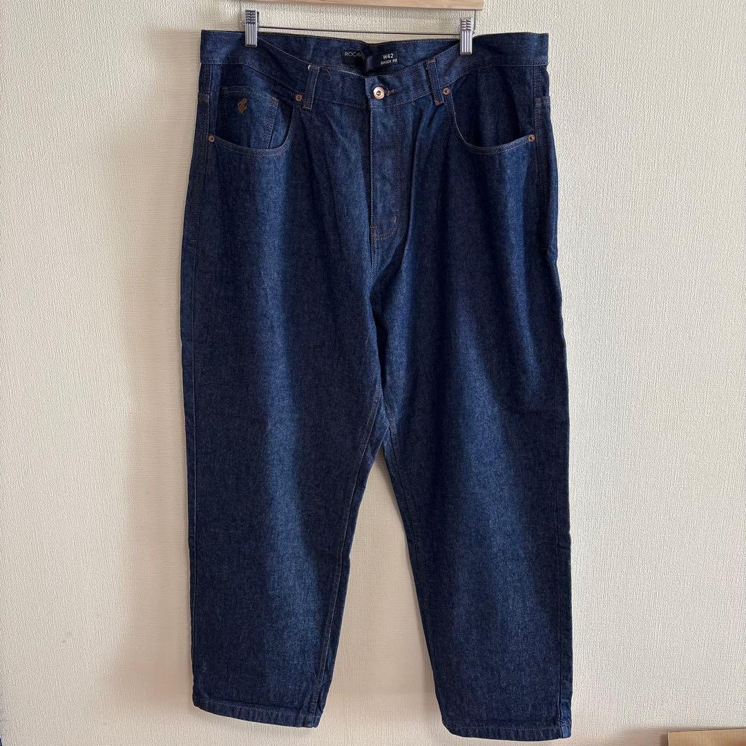 Rocawear ロカウェア バギーデニム Baggy Jeans Jay-Z 00s ROCAWEAR ロカウェア デニム バギージーンズ 刺繍 濃紺 W38 - メルカリ