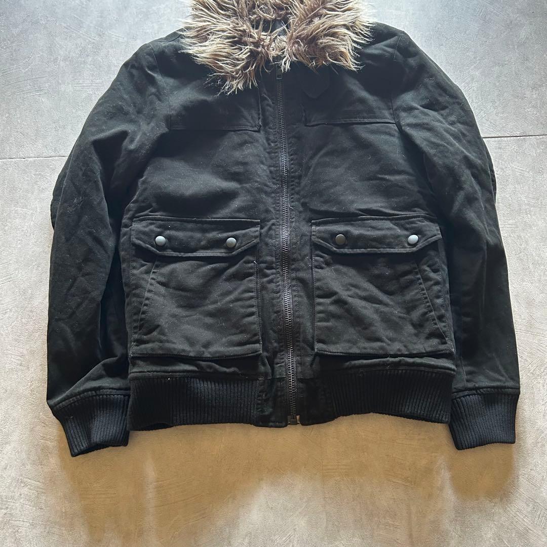 archive grunge fur jacket y2k black fur archive y2k grunge jacket