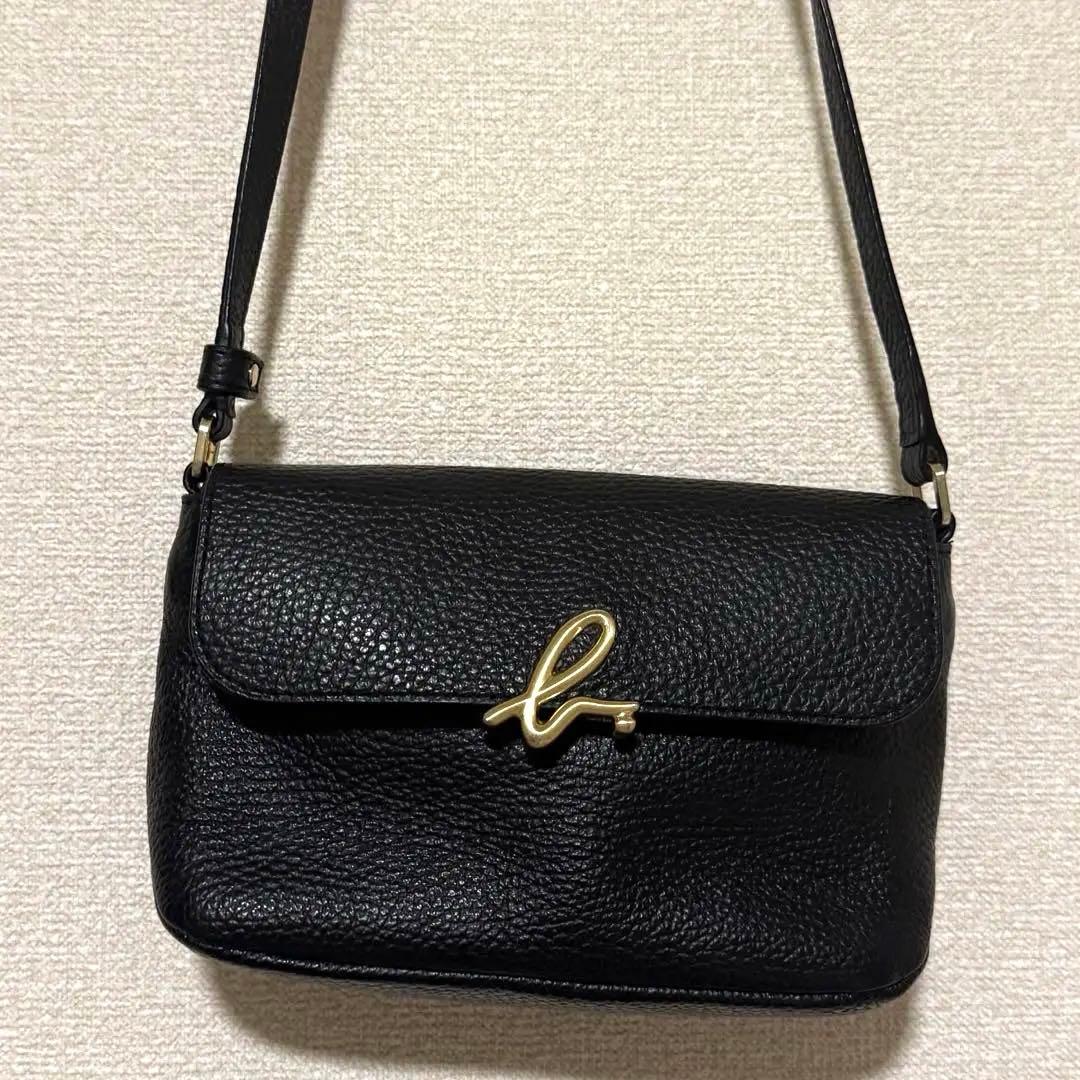 アニエスベー ショルダーバッグ agnès b. agnes b.（アニエスベー） ショルダーバッグ ポシェット ロゴ ナイロン