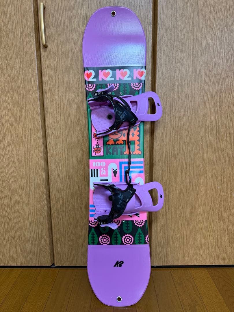 K2 LIL KAT スノーボードセット - メルカリ