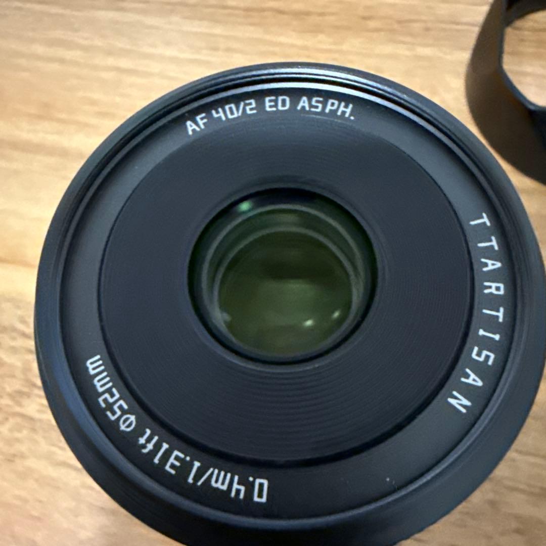 TTartisan AF 40mm F2角型レンズフード、フィルター3枚付き - メルカリ