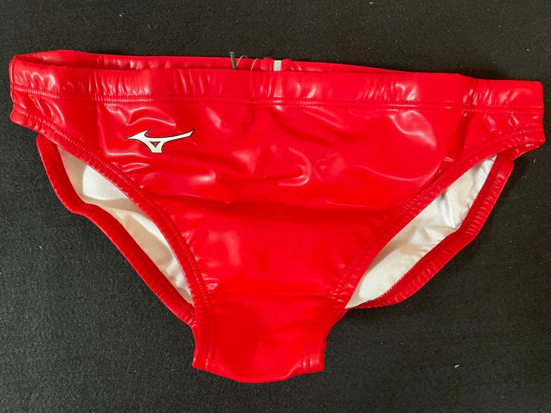 Mizuno 競泳水着 Lサイズ レッド MIZUNO（ミズノ） 競泳水着 レディース 別注品 ハイカット FINA承認