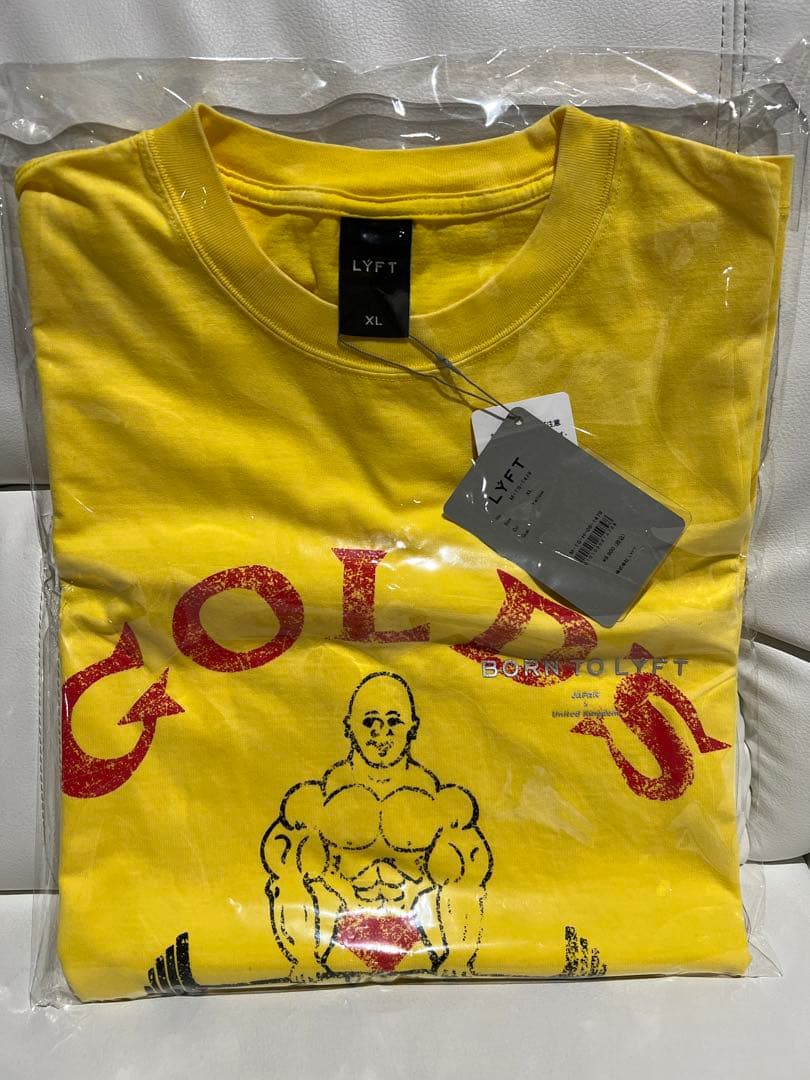 希少】LYFT×GOLD'S GYM イエロー Tシャツ XL - メルカリ