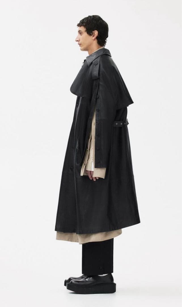 rokh H&M ボタンディテールボタントレンチコート 未使用 M - メルカリ