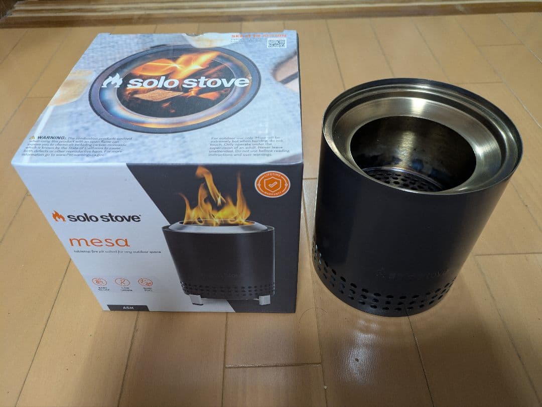 中古 solostove mesa ソロストーブメサ アッシュ 在庫限り】SOLO STOVE MESA / ソロストーブ メサ | campnano STORE