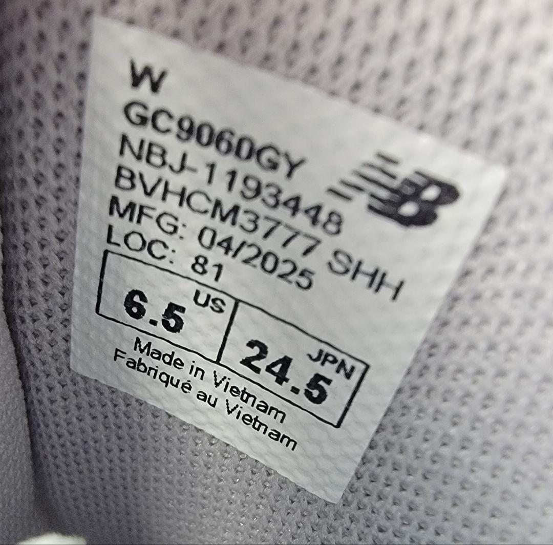 ニューバランス GC9060GY グレー 24.5cm