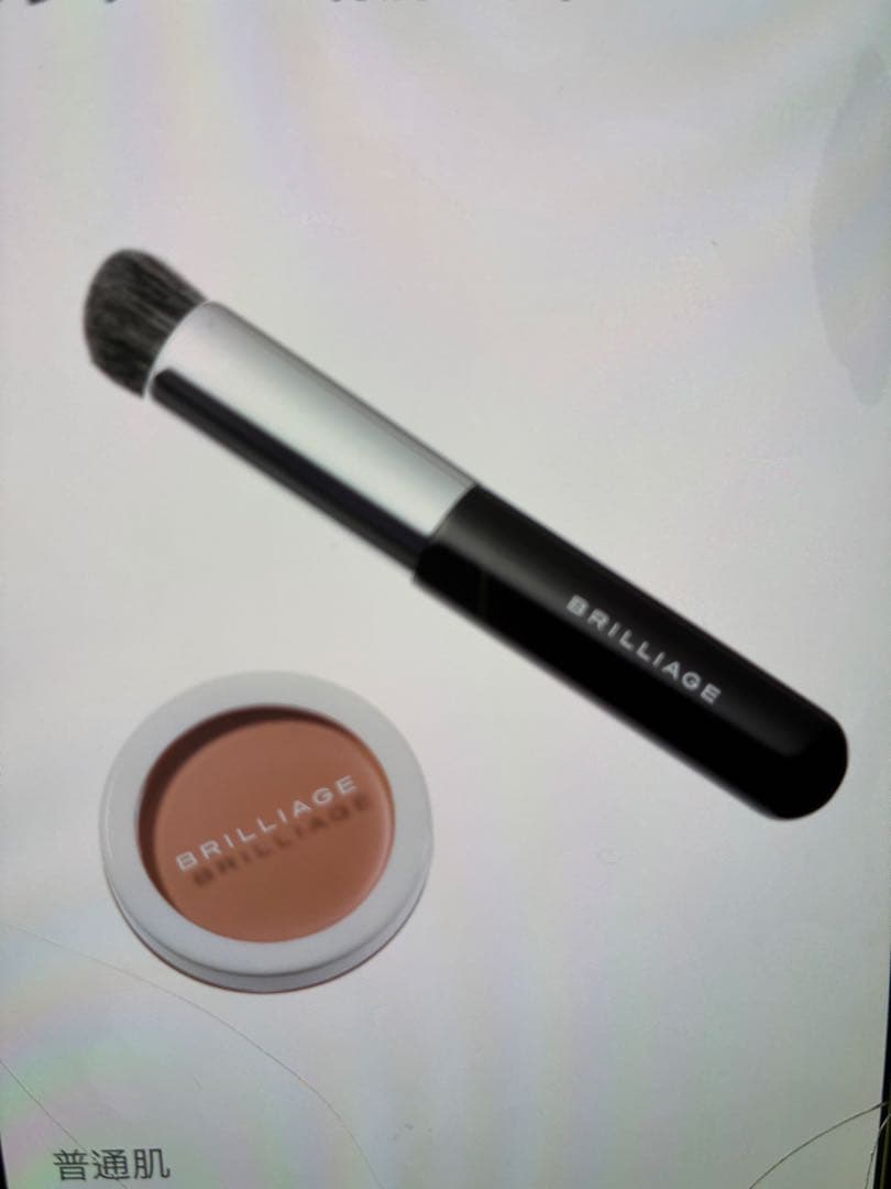 BRILLIAGE コンシーラーチーク04とブラシセット BRILLIAGE ブリリアージュ カモフラージュコンシーラーチーク04 (新色