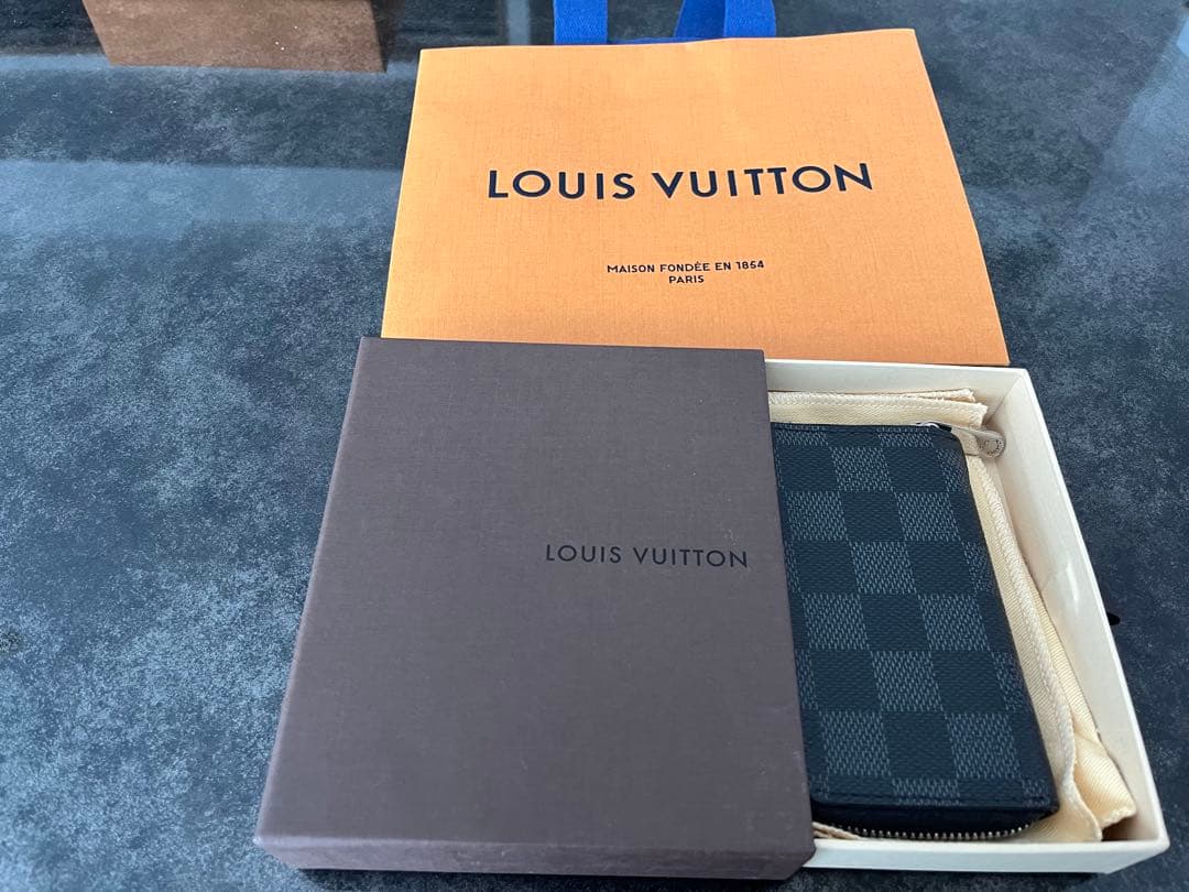 LOUIS VUITTON ダミエ ケース/ミニ財布 ルイヴィトン コインケース メンズ 小銭入れ ダミエ ラウンド