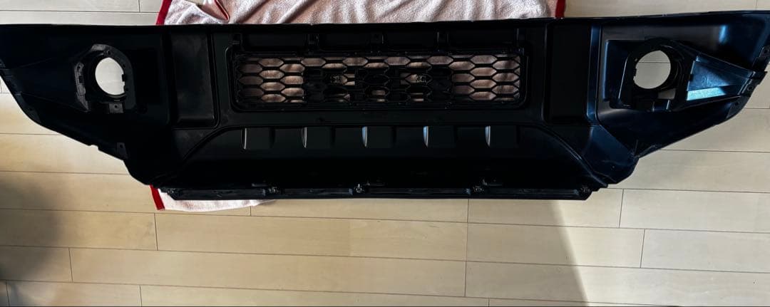 スズキ　ジムニー純正フロントバンパー ブラック JB64 アウトレット品！GBブルバー スチールブラック 純正バンパー用 JB64