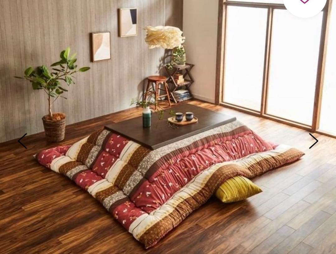 たりと　⭐︎イケヒコ　ローズ色 こたつ布団 厚掛　大判　205×315cm 楽天市場】イケヒコ 和柄 こたつ布団セット 長方形大 『こよみ