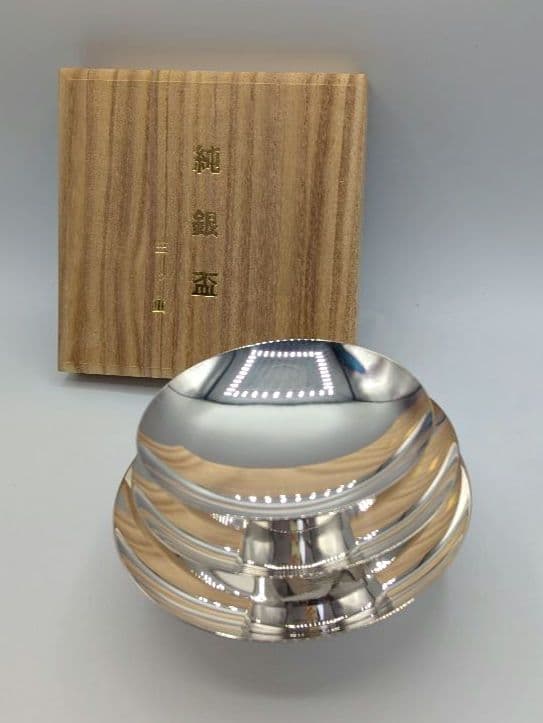 純銀　三重盃　天賞堂　桐箱付き　純銀刻印あり　東芝 2026年最新】天賞堂 純銀の人気アイテム - メルカリ