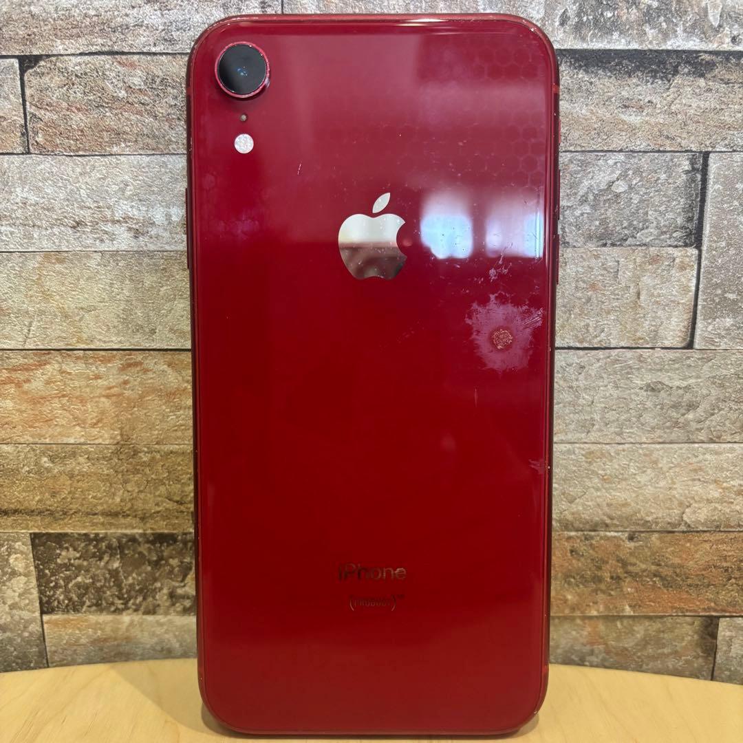 iPhoneXR 本体 64G SIMフリー RED - メルカリ