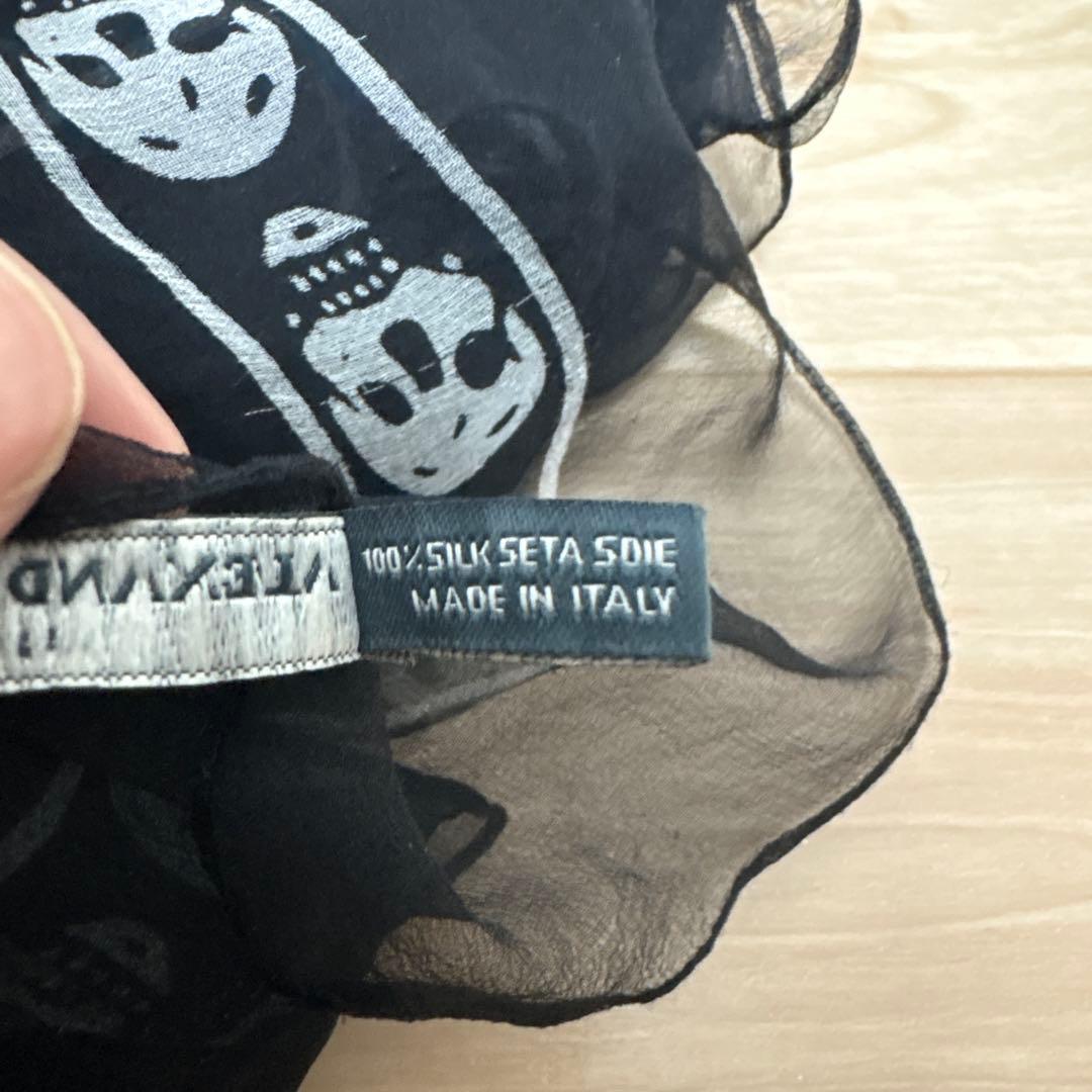 ALEXANDER McQUEEN マックイーン スカル スカーフ ストール - メルカリ