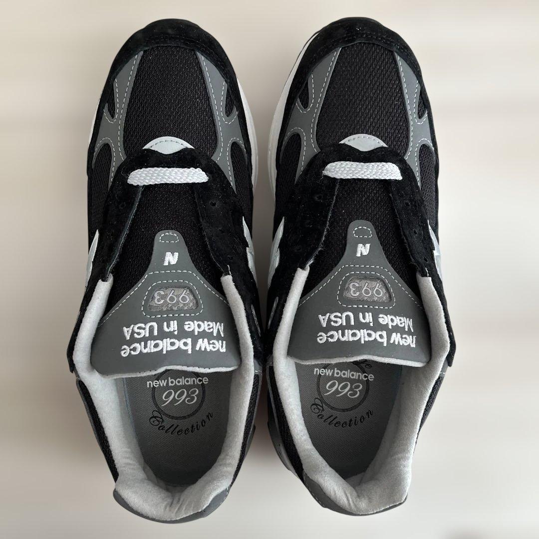 New Balance 993 ブラック 26.5 - メルカリ