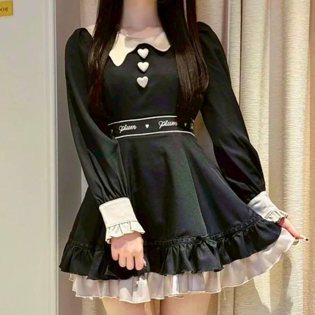 pium melty chocolate フレアミニワンピース - メルカリ