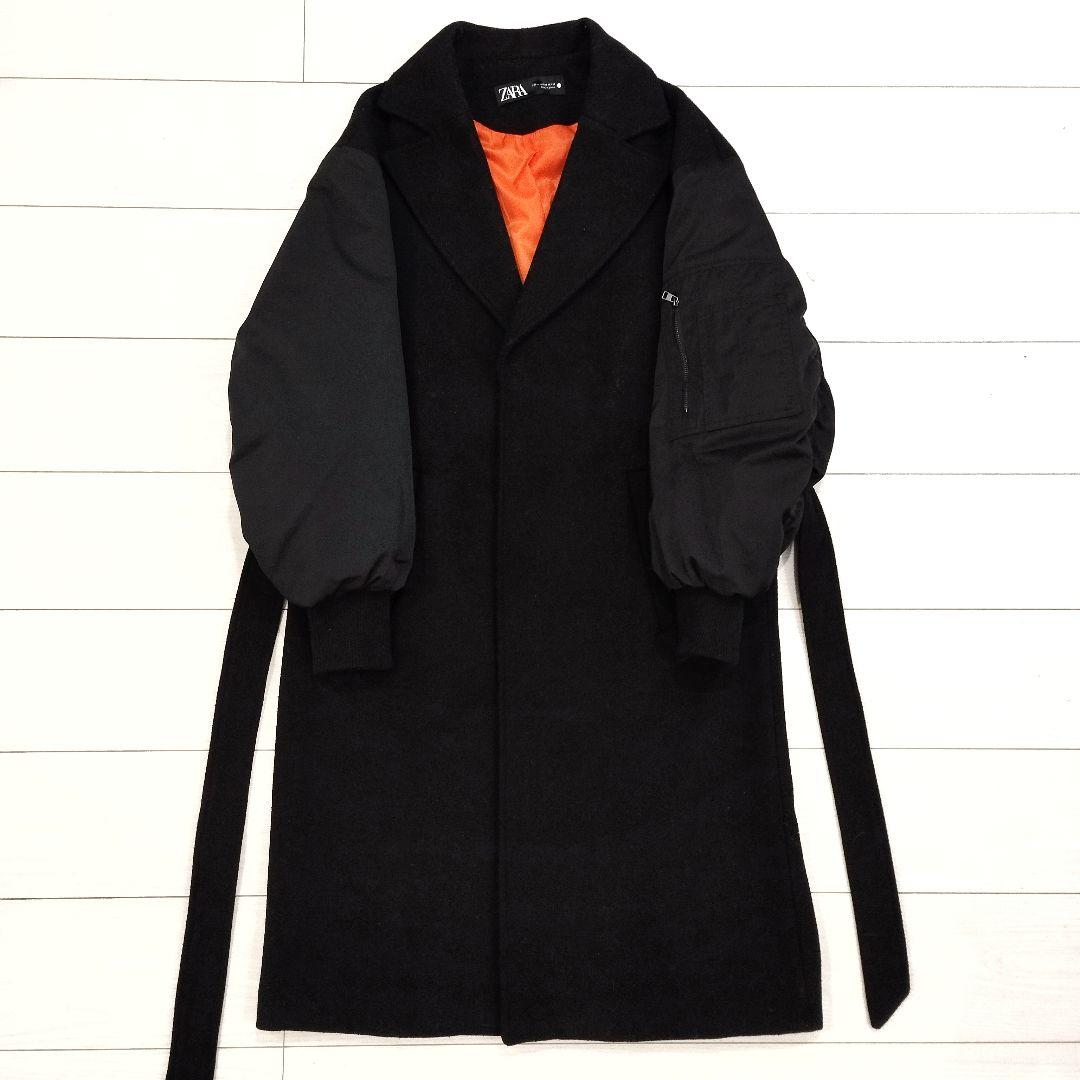 即完売 ザラ ZARA マッチングボンバーコート Sサイズ - メルカリ