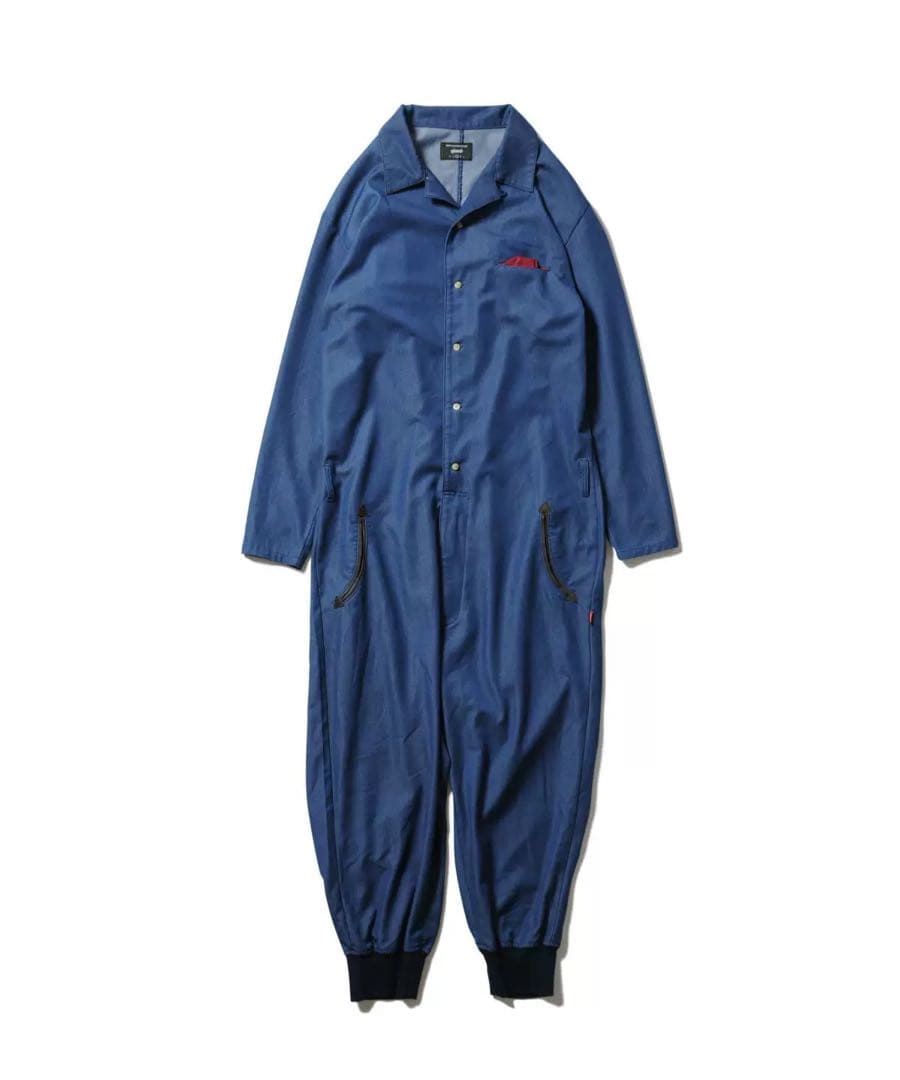 ラスト1点‼️ Glamb ー ライトジャンプスーツ インディゴ サイズ1 ラスト1点‼️ Glamb ー ライトジャンプスーツ インディゴ サイズ1