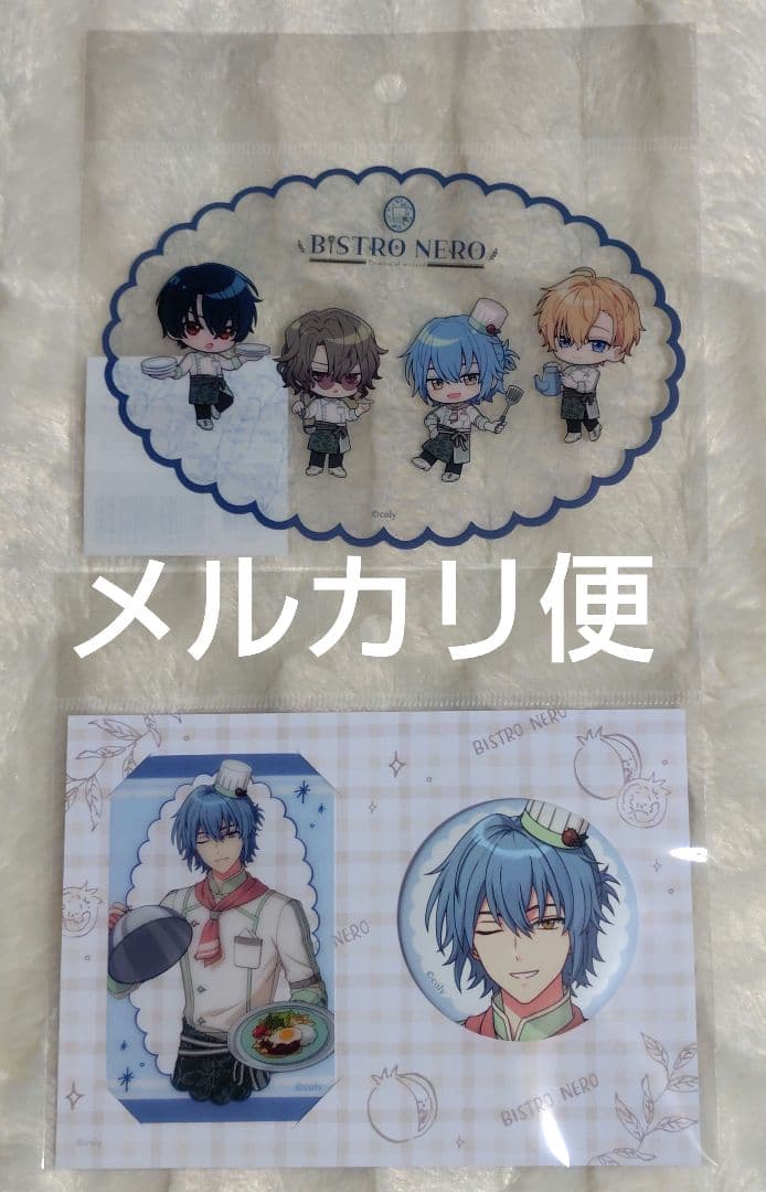 魔法使いの約束 缶バッジ＆クリアカード ビストロネロ まほやく クリア