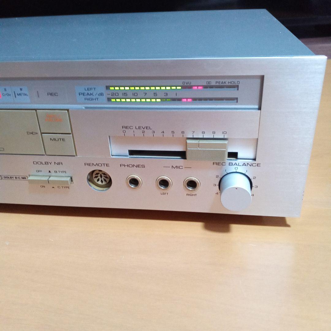 YAMAHA K-500 カセットデッキ 昭和レトロ 再生ok - メルカリ