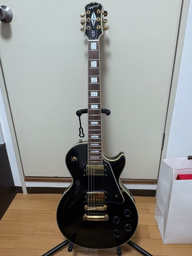 Epiphone Les Paul Custom ブラック Epiphone エピフォン Les Paul Custom Ebony レスポール・カスタム