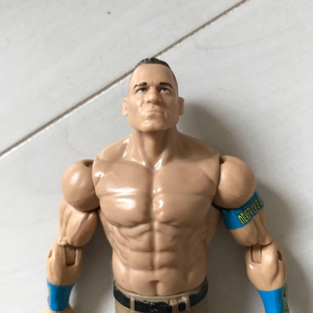 マテル WWEリング ジョン・シナ ザ・ロック フィギュアセット - メルカリ