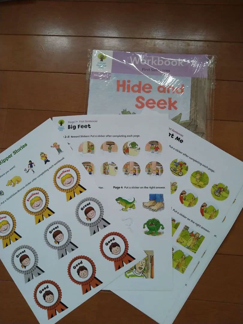 ORT Stage1+ ワークブック 48冊 新版ORT Read with Oxford Stage1の24冊セット Oxford reading tree