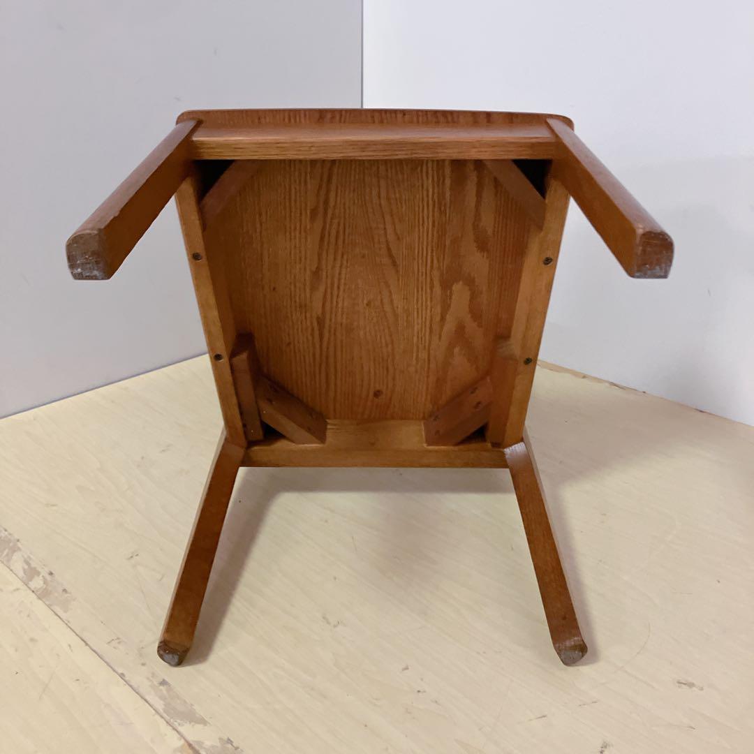 maruni マルニ 木製 ダイニングチェア ラタン 籐 旧ロゴ 木製椅子