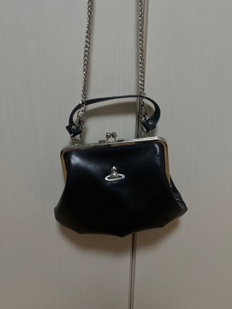 Vivienne Westwood レザー がま口 2wayバッグ ミニ ヴィヴィアン ウエストウッド Vivienne Westwood ショルダーバッグ