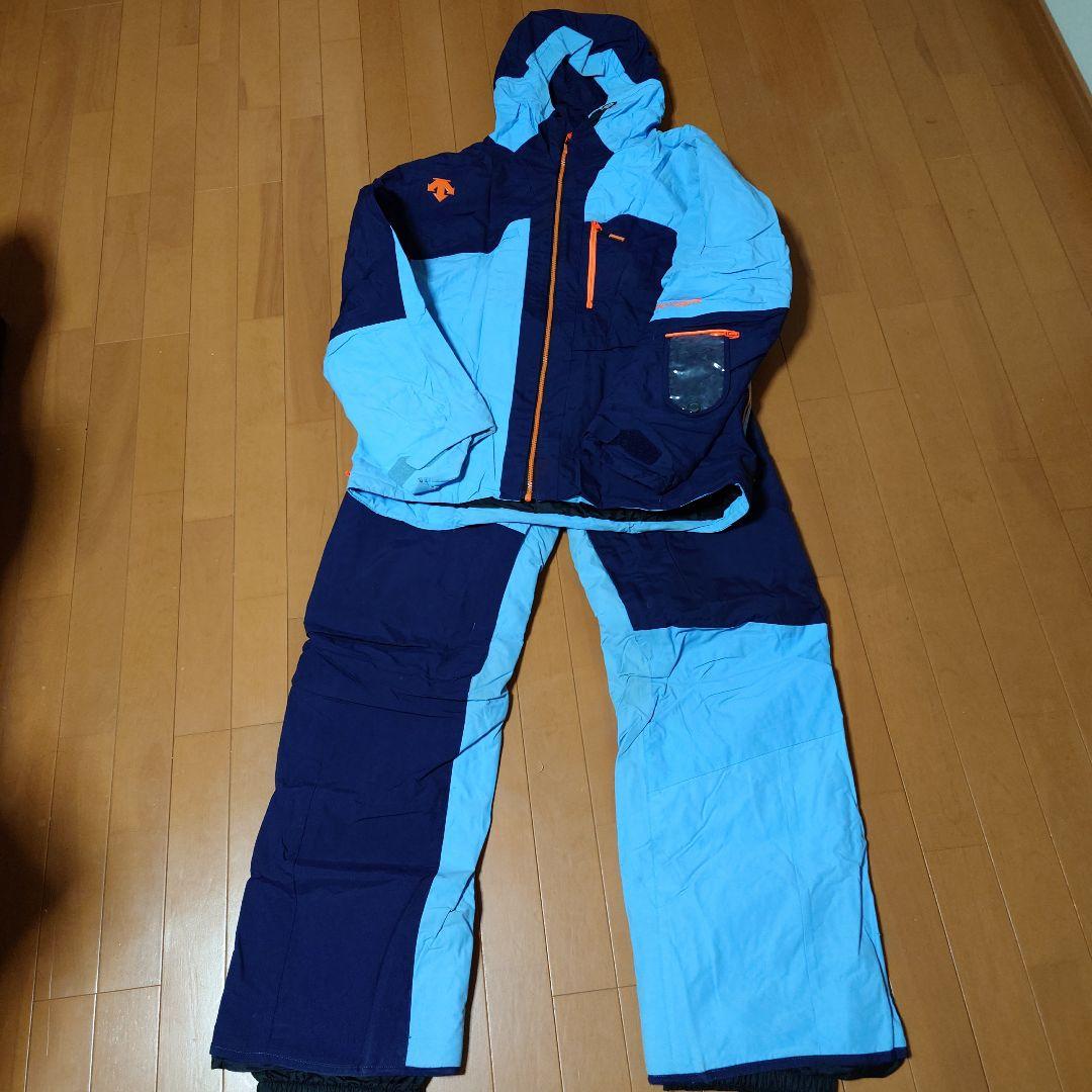 DESCENTE スキーウェア 青/紺 デサント メンズ スキー ジャケット S.I.O INSULATED JACKET DW4FJK74M