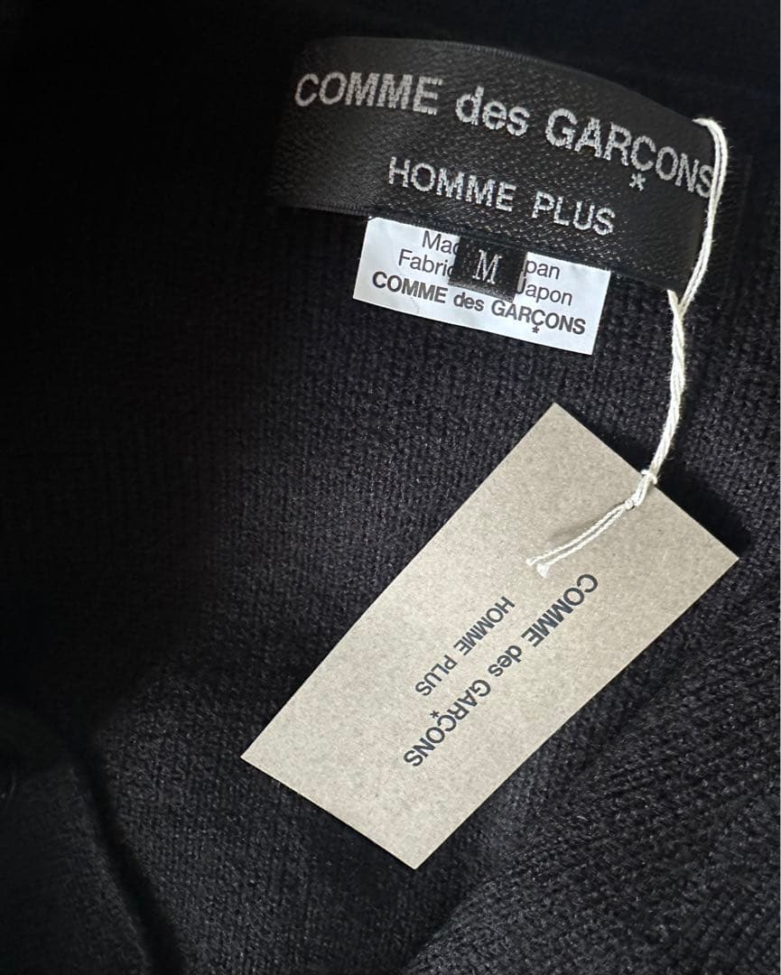 24AW新品未使用 コムデギャルソンオムプリュス ボタンカーディガン