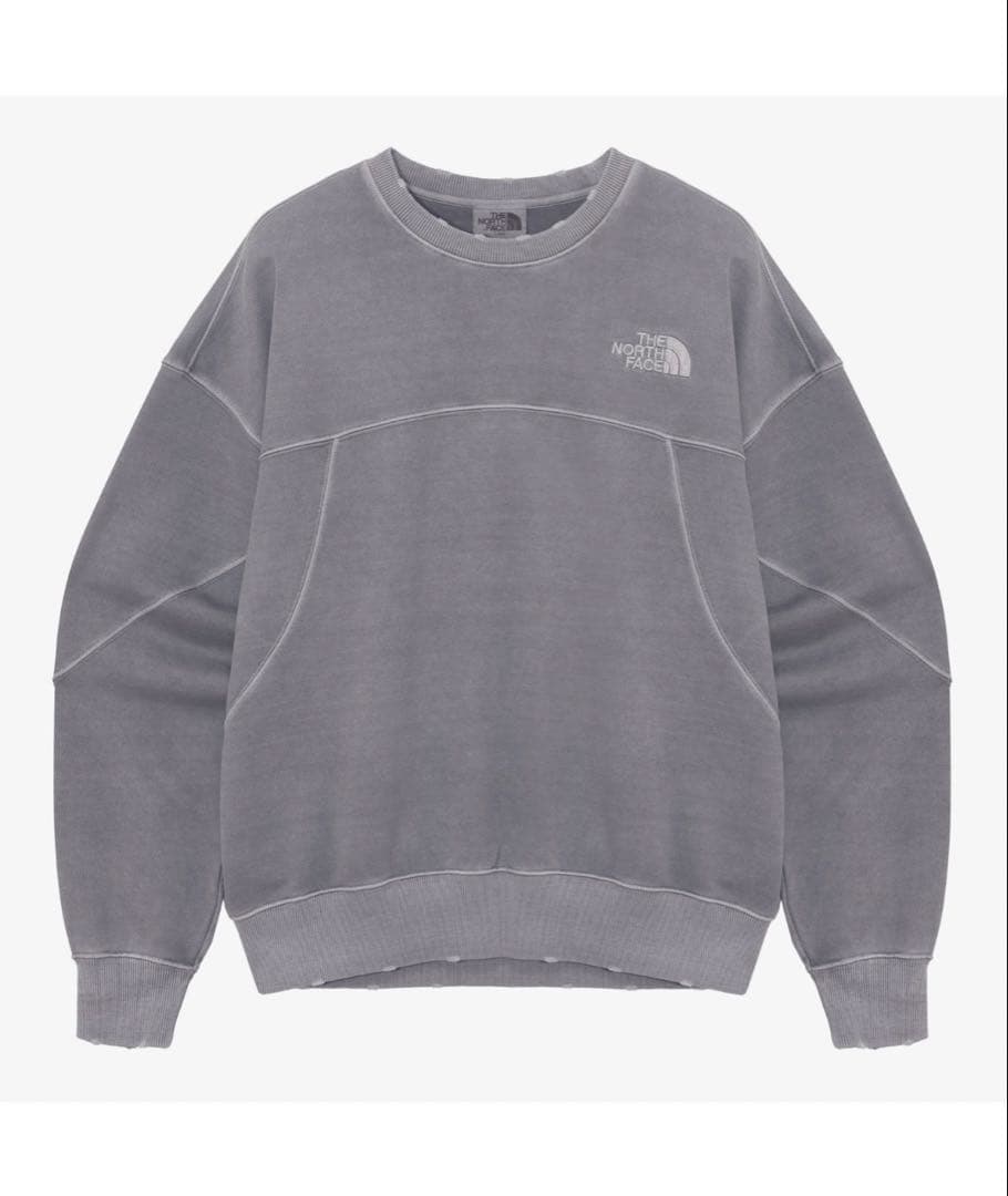 国内未発売）ノースフェイス ヴィンテージ 加工 ロゴ刺繍 オーバー