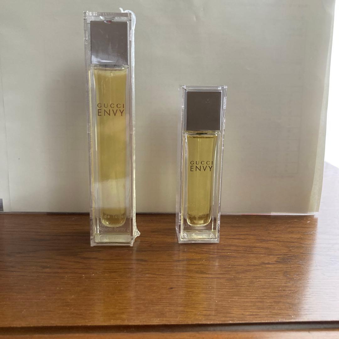 GUCCI ENVY 香水 50ml & 30ml セット GUCCI ENVY グッチ エンヴィ オードトワレ 香水 50ml - メルカリ