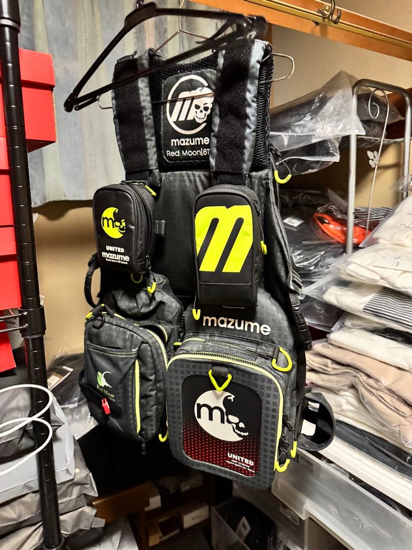 美品　マズメ レッドムーンライフジャケット 8th 送料無料 在庫処分】mazume(マズメ) レッドムーンライフジャケットVIII (MZLJ