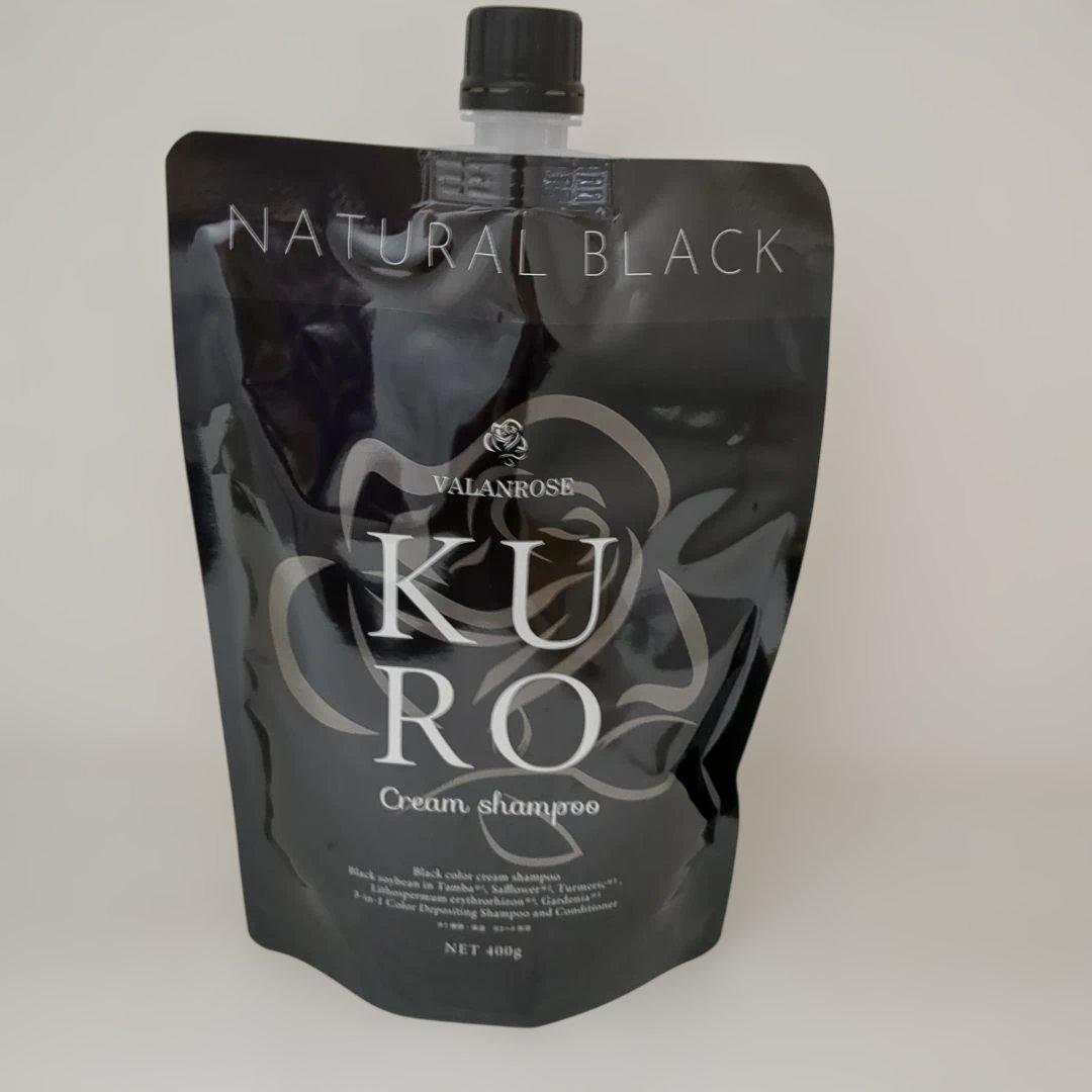 VALANROSE KURO クリームシャンプー ナチュラルブラック400g - メルカリ