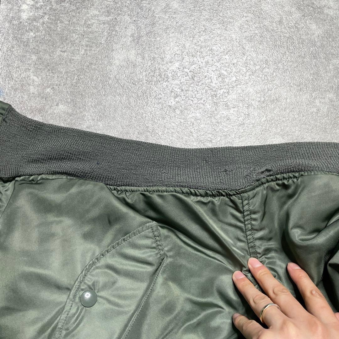 激渋70s アルファ社製 米軍実物 ma1 scovill gripper】 - メルカリ