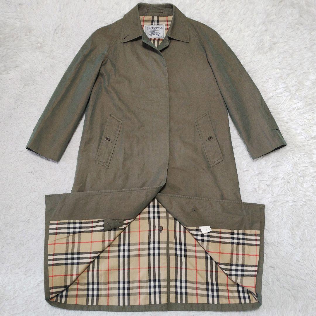 【美品】vintage Burberrys ステンカラーコート レディース BURBERRY - 美品 Vintage バーバリー Burberrys コート ステンカラー