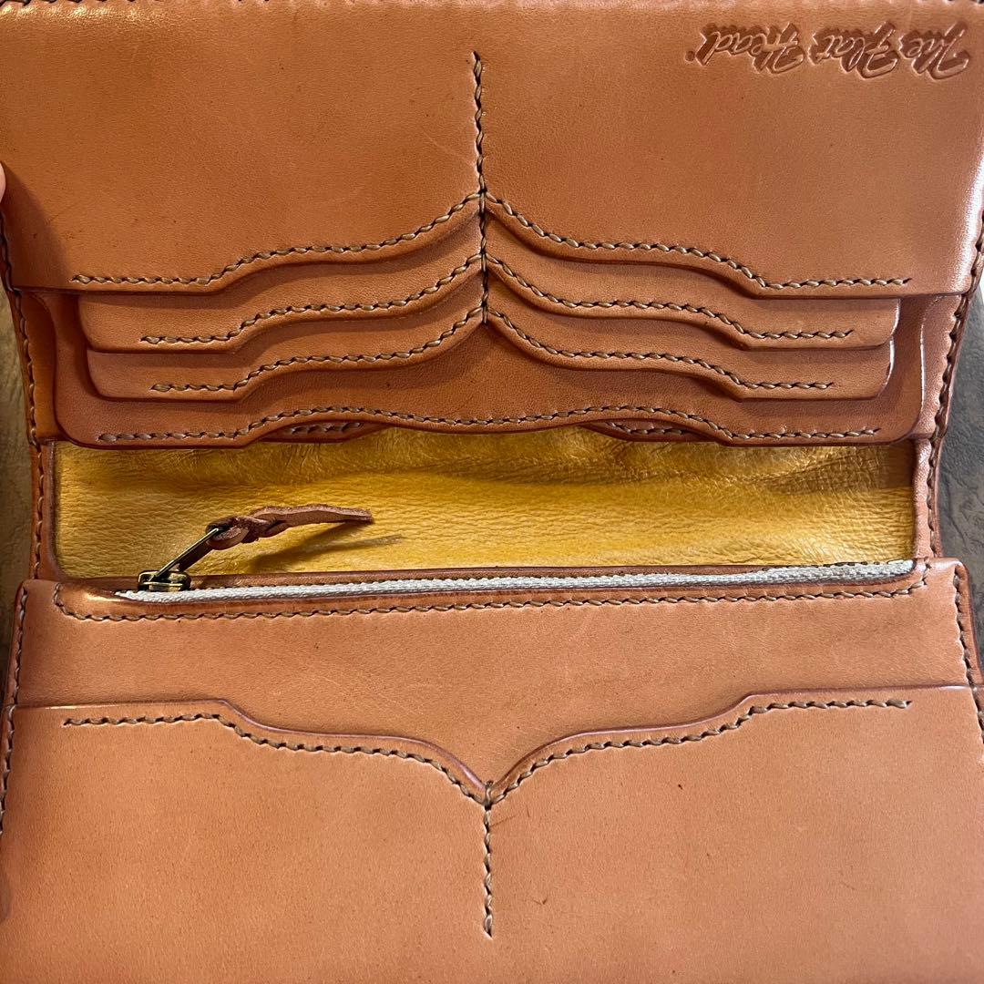 フラットヘッド クロコダイル コードバン 長財布 ウォレット ストック