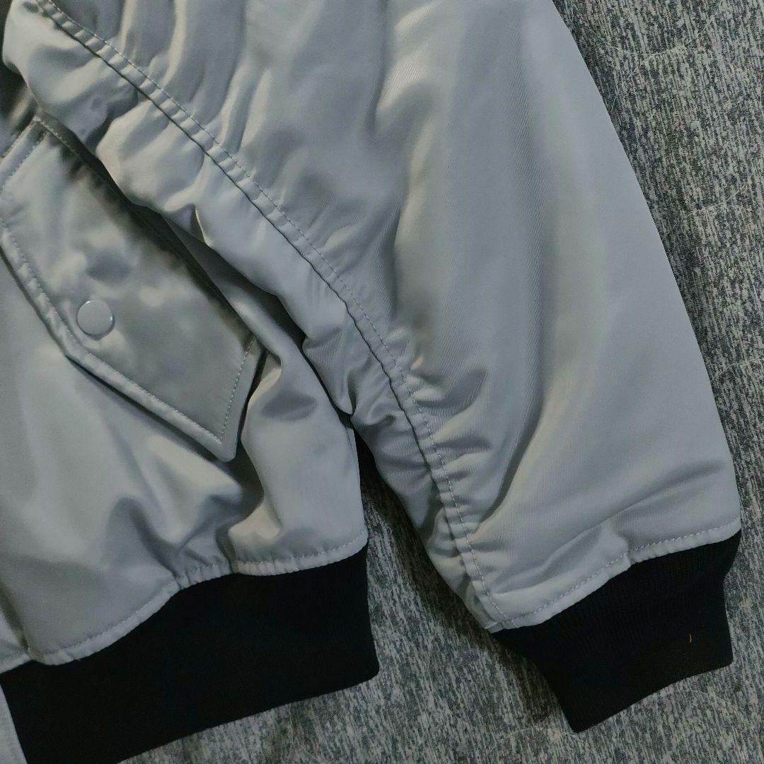 希少 NIKE フライトジャケット MA-1 シルバー XL アウター y2k - メルカリ