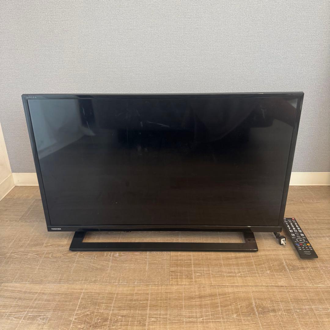 【美品】東芝 TOSHIBA REGZA 32S22 テレビ 32インチ REGZA（レグザ） 東芝 液晶テレビ REGZA 32V型 (2018〜2019年製) 中古