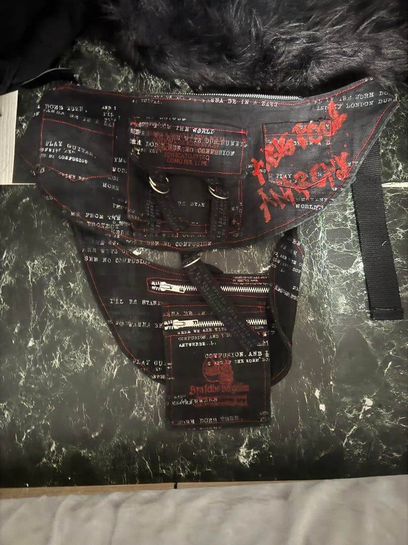 h naot anarchy ウエストバック CORDURA? Waxed Nylon Fabric Collection Alleycat Waist Bag