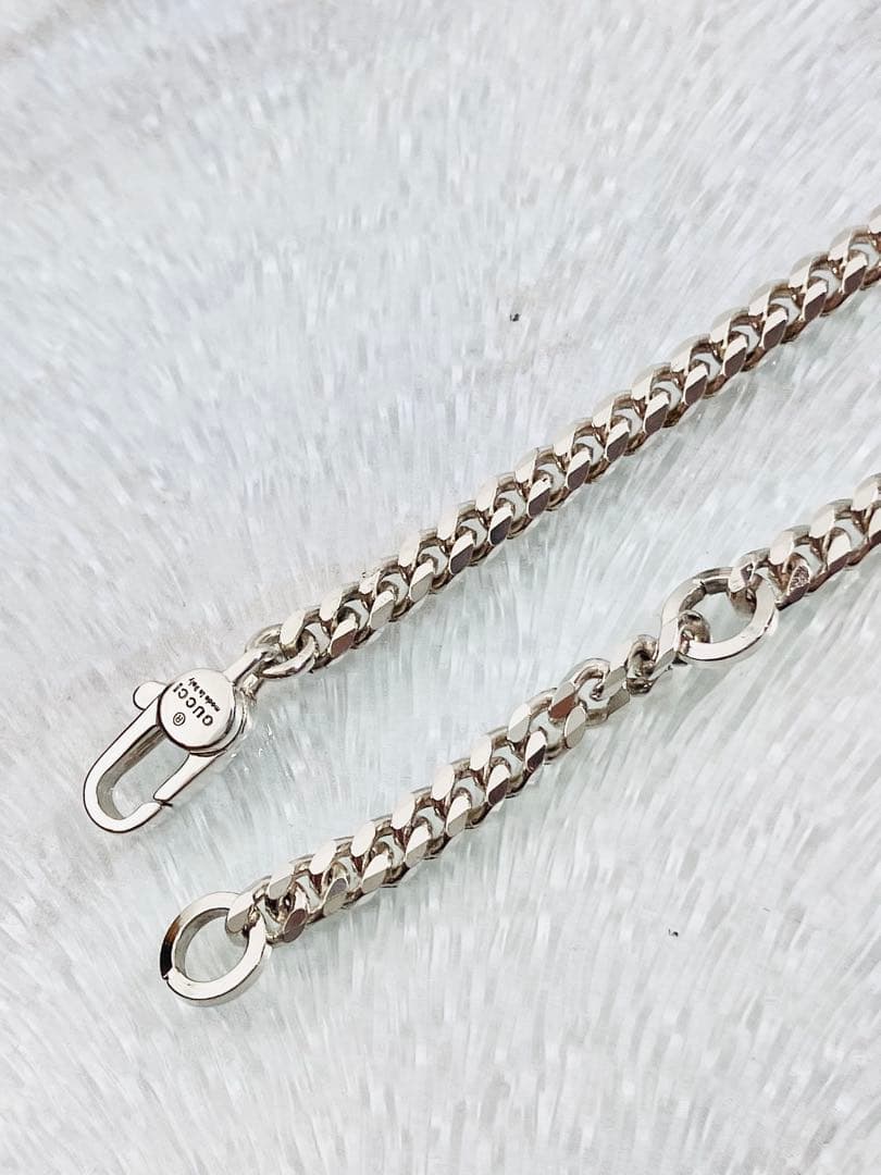 超美品】GUCCI 喜平チェーン ネックレス 男女兼用 SV925 3ミリ - メルカリ